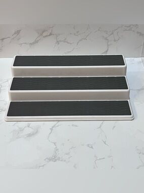 Copco 3-Tier Non-Skid Shelf Organizer for Kitchen Cabinet or Pantry 15” inch